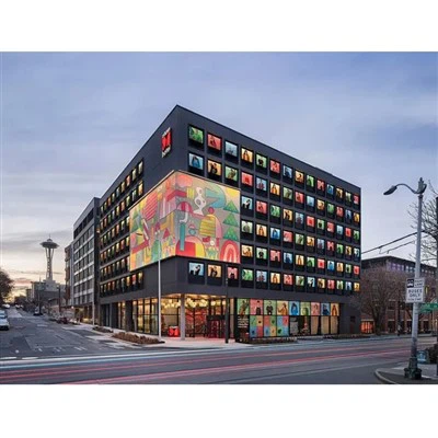 Stálbyggingar verslunarmiðstöð